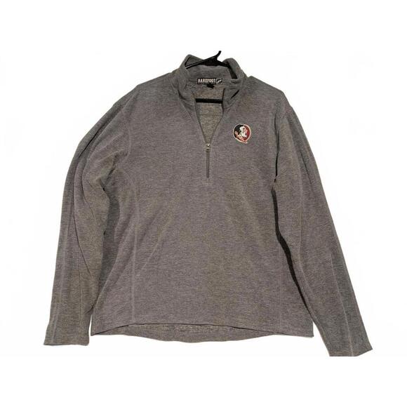 Florida State University Seminoles FSU Zip-Up Pullover Mens Medium - Picture 1 of 10